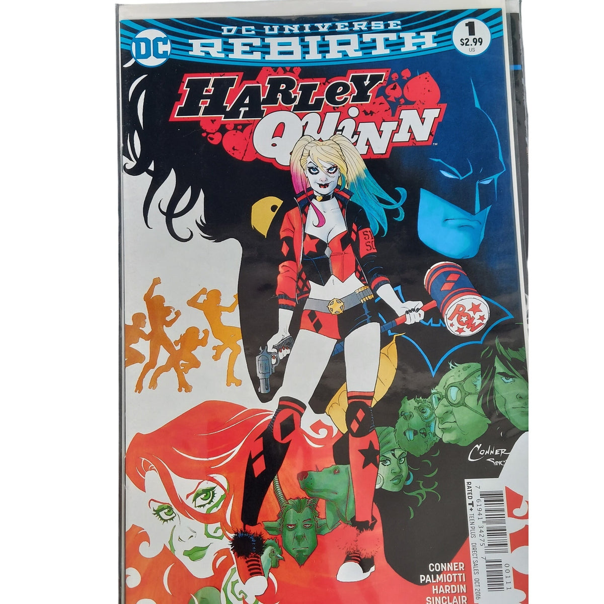 HARLEY QUINN Lot of 8: Batman 162 , 3D Lenticular, Rebirth 1-3, TPB, Suicide 1