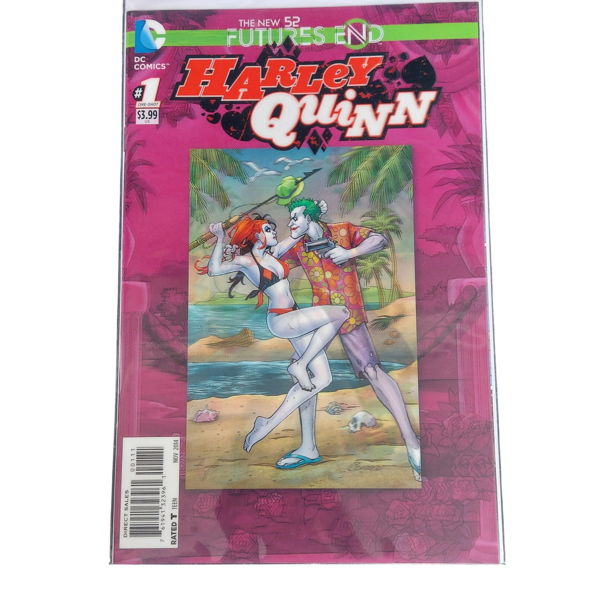 HARLEY QUINN Lot of 8: Batman 162 , 3D Lenticular, Rebirth 1-3, TPB, Suicide 1