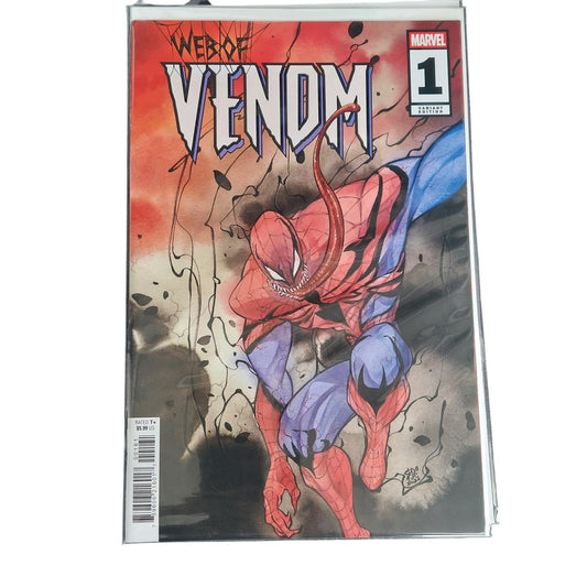 WEB OF VENOM #1 Lot of 3 Variants: FOIL Ferreyra, Skottie Young, Momoko (2026) NM