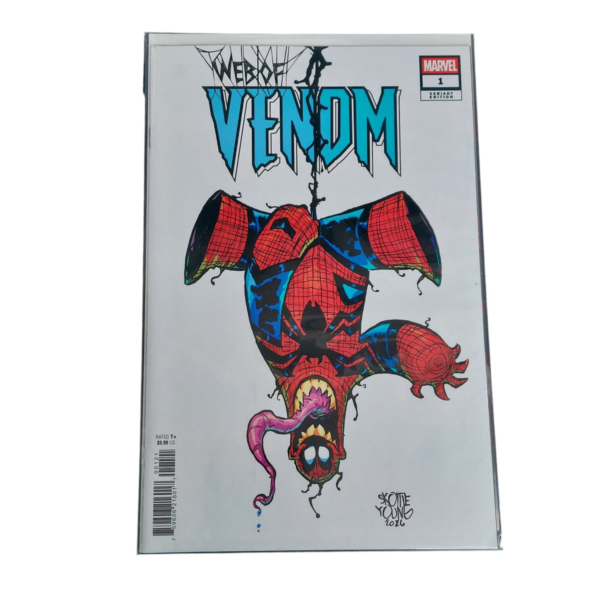 WEB OF VENOM #1 Lot of 3 Variants: FOIL Ferreyra, Skottie Young, Momoko (2026) NM