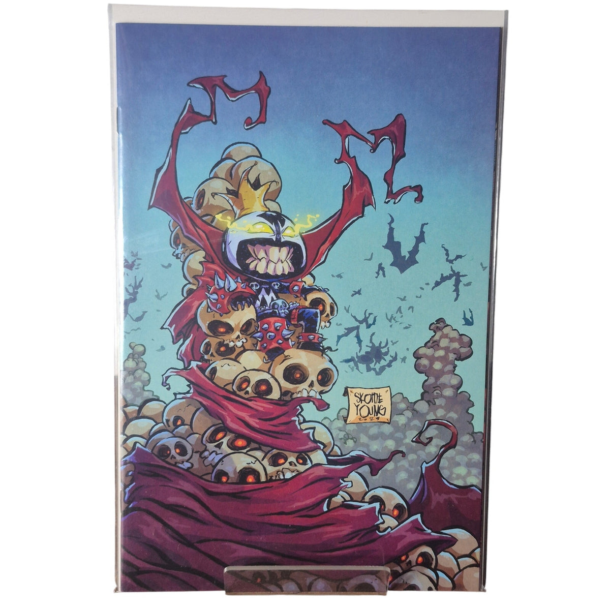 SPAWN #50 Skottie Young Connecting Virgin Variant Set KING/GUNSLINGER/ SCORCHED