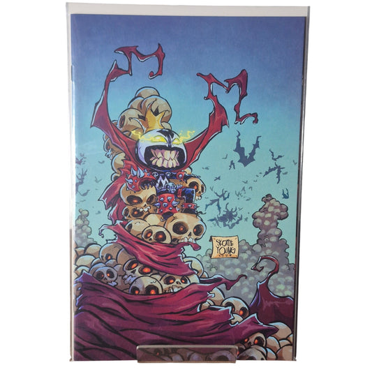 SPAWN #50 Skottie Young Connecting Virgin Variant Set KING/GUNSLINGER/ SCORCHED